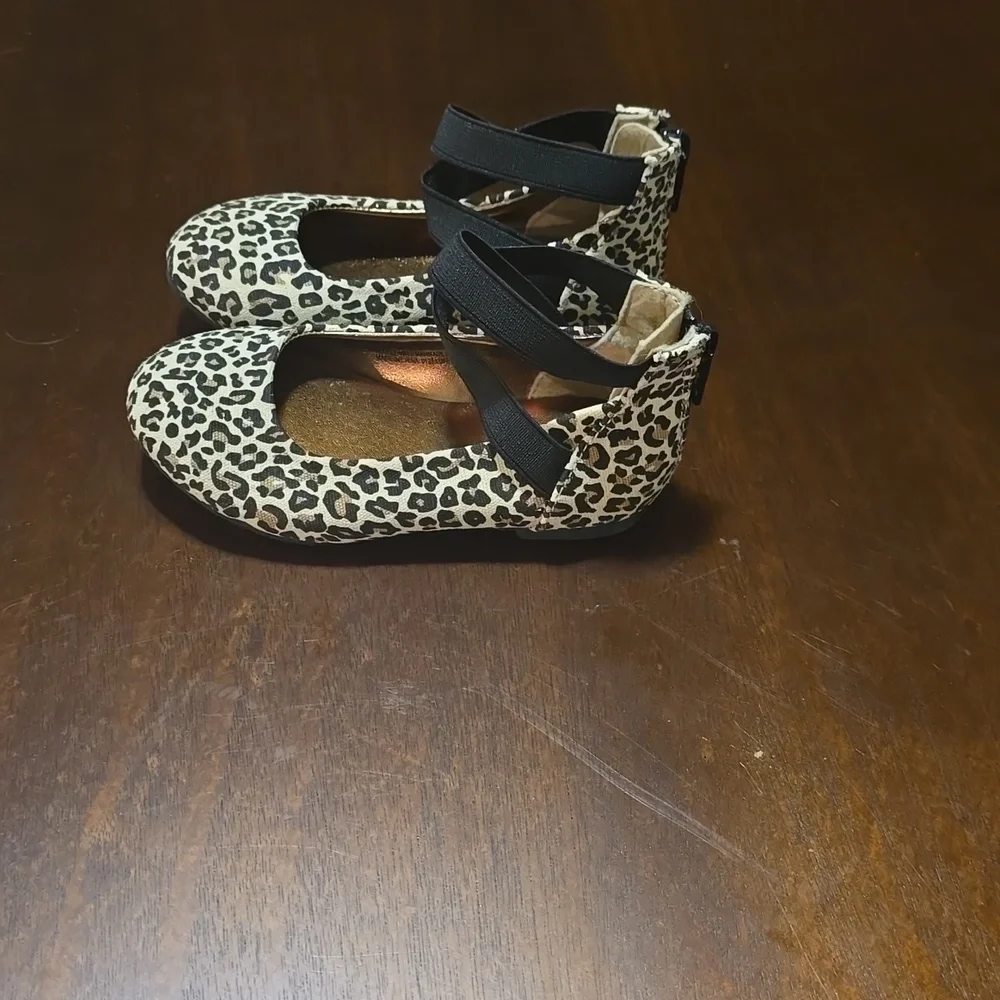 Toddler Girls Cheetah Ballet Shoe Size‎ 7